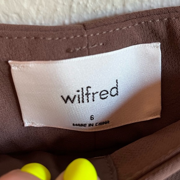 Aritzia Wilfred tie-front pant - Picture 4 of 7